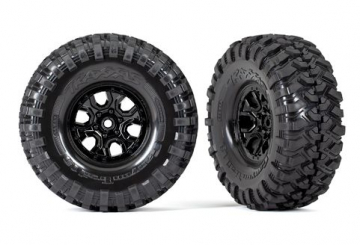 Tires & Wheels Canyon Trail/Bronco 2021 Black 1.9 (2) in the group Brands / T / Traxxas / Tires & Wheels at Minicars Hobby Distribution AB (429272)