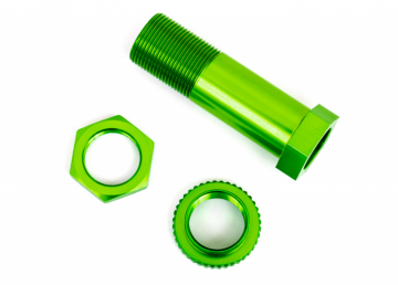 Servo Saver Post with Nuts Alu Green Sledge in the group Brands / T / Traxxas / Spare Parts at Minicars Hobby Distribution AB (429545G)