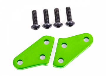 Steering Block Arms Alu Green (for #9635,#9637) (Pair) Sledge in the group Brands / T / Traxxas / Spare Parts at Minicars Hobby Distribution AB (429636G)