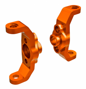 Caster Blocks Alu Orange L+R (2) TRX-4M in the group Brands / T / Traxxas / Spare Parts at Minicars Hobby Distribution AB (429733-ORNG)