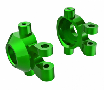 Steering Blocks Alu Green L+R (2) TRX-4M in the group Brands / T / Traxxas / Spare Parts at Minicars Hobby Distribution AB (429737-GRN)