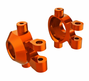 Steering Blocks Alu Orange L+R (2) TRX-4M in the group Brands / T / Traxxas / Spare Parts at Minicars Hobby Distribution AB (429737-ORNG)