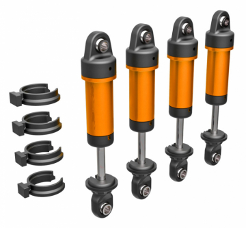 Shocks Alu Orange Complete (w/o springs) (4) TRX-4M in the group Brands / T / Traxxas / Spare Parts at Minicars Hobby Distribution AB (429764-ORNG)