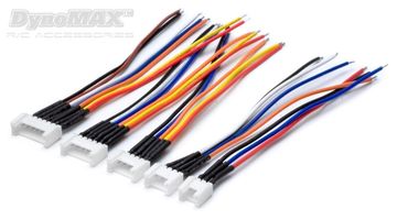 Balance Connector Set TP Male (pin) with wire 2-6S in der Gruppe Hersteller / D / DynoMAX / Cables & Connectors bei Minicars Hobby Distribution AB (B9406)
