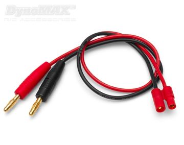 Charge Lead HXT-3.5 with 4mm Banana Connectors in der Gruppe Hersteller / D / DynoMAX / Cables & Connectors bei Minicars Hobby Distribution AB (B9693)