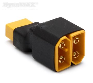 Connector Y-Adapter Serial XT60 in the group Accessories & Parts / Connectors & Wires / Y-Wire Harness at Minicars Hobby Distribution AB (B9716)