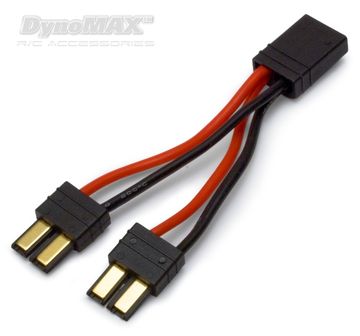 Connector Y-Adapter Harness Parallel TRX in the group Accessories & Parts / Connectors & Wires / Y-Wire Harness at Minicars Hobby Distribution AB (B9726)