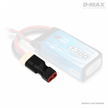 Connector Adapter XT60 (male) - T-Plug (female) in der Gruppe Hersteller / D / DynoMAX / Cables & Connectors bei Minicars Hobby Distribution AB (B9831)