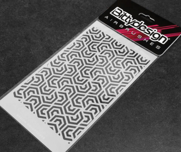 Vinyl Stencil - Ipnotic V4 Small in the group Brands / H / Hobbynox / Masking at Minicars Hobby Distribution AB (BDSTC-008S)