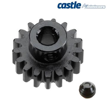 CC Pinion 17T Mod 1 - 5mm in der Gruppe Hersteller / C / Castle Creations / Pinion Gear bei Minicars Hobby Distribution AB (CC010-0065-10)