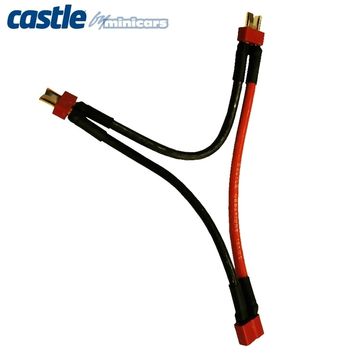 Wire harness Deans Serie in the group Accessories & Parts / Connectors & Wires / Y-Wire Harness at Minicars Hobby Distribution AB (CC011-0002-00)
