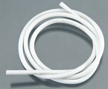 WIRE, 36, 10 AWG, WHITE in the group Brands / C / Castle Creations / Cables & Connectors at Minicars Hobby Distribution AB (CC011-0032-00)