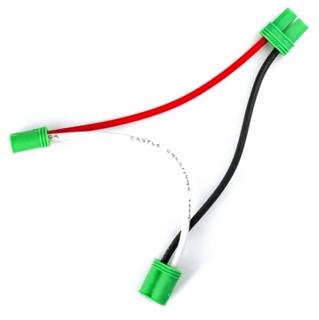 Serie Wire Harness 4mm Polorized in the group Accessories & Parts / Connectors & Wires / Y-Wire Harness at Minicars Hobby Distribution AB (CC011-0086-00)