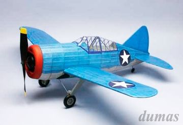 Brewster F2A-3 Buffalo 762mm Wood Kit# in the group Brands / D / Dumas / Air Models at Minicars Hobby Distribution AB (DU0320)