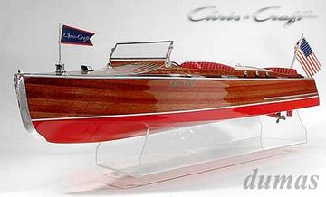 1930 Chris-Craft Runabout 914mm Wood Kit in the group Brands / D / Dumas / Boat Models at Minicars Hobby Distribution AB (DU1230)
