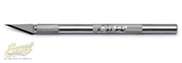 K1 Round aluminium knife in der Gruppe Hersteller / E / Excel / Knives bei Minicars Hobby Distribution AB (EX16001)