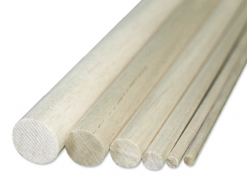 Hardwood Dowel Rod 8x900mm in the group Brands / M / Minicars Wood / Dowel Rods at Minicars Hobby Distribution AB (FARS0800)
