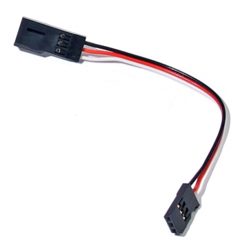 Extension cord 100mm bulk (10) in the group Accessories & Parts / Servos at Minicars Hobby Distribution AB (FP1418B)