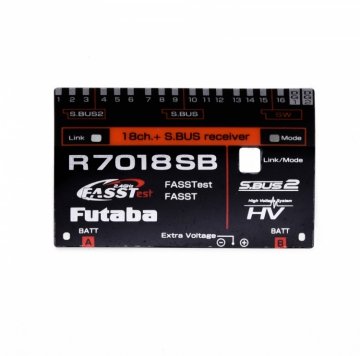 Ettikett R7108SB i gruppen Fabrikat / F / Futaba / Mottagarhus hos Minicars Hobby Distribution AB (FP1M17A64501)