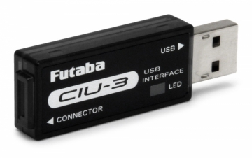 USB Interface CIU-3 in the group Brands / F / Futaba / Modules & Specials at Minicars Hobby Distribution AB (FPCIU3)