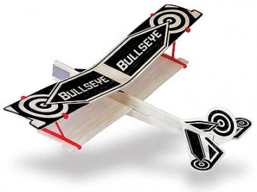BullsEye Balsa Glider Airplane (24) in der Gruppe Hersteller / G / Guillows / Toy Models bei Minicars Hobby Distribution AB (GU0043)
