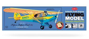 Piper Super Cub 95 Laser-Cut Guillow in the group Brands / G / Guillows / Wooden Models at Minicars Hobby Distribution AB (GU0303LC)