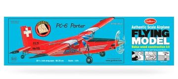 PC-6 Porter Laser-Cut Guillow in der Gruppe Hersteller / G / Guillows / Wooden Models bei Minicars Hobby Distribution AB (GU0304LC)