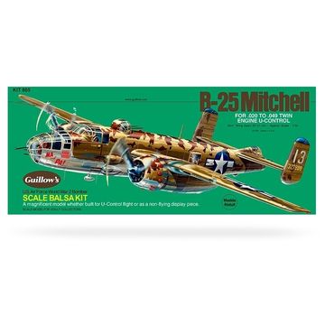 B-25 Mitchell in the group Brands / G / Guillows / Wooden Models at Minicars Hobby Distribution AB (GU0805)