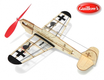 German Fighter W. Rubber motor in the group Brands / G / Guillows / Toy Models at Minicars Hobby Distribution AB (GU4501)