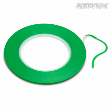 Fineline Masking Tape Soft Green 3mmx55m in the group Brands / H / Hobbynox / Masking at Minicars Hobby Distribution AB (HN303055)