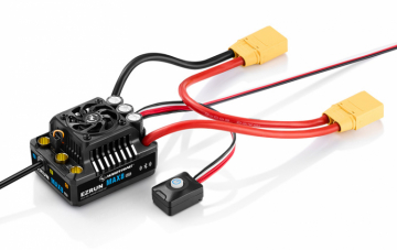 EzRun MAX8 G2S 160A 3-6S Sensored WP ESC 1/8 in der Gruppe Hersteller / H / Hobbywing / ESC bei Minicars Hobby Distribution AB (HW30103205)