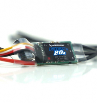 Flyfun 20A ESC 2-4S V5 in the group Brands / H / Hobbywing / ESC at Minicars Hobby Distribution AB (HW30202308)