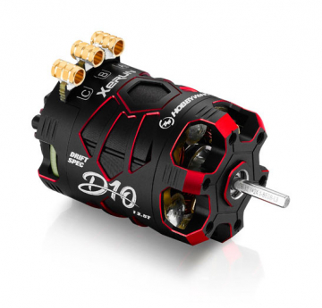 Motor XeRun D10 13.5T Red Drift BL Sensored in the group Brands / H / Hobbywing / Electric Motors at Minicars Hobby Distribution AB (HW30401138)