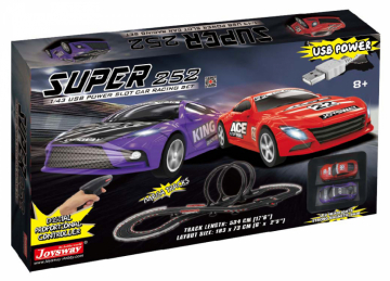 Slot Racing Track 252 Scale 1/43 USB 534cm in the group Brands / J / Joysway / Slot Car Racing at Minicars Hobby Distribution AB (JW2252)