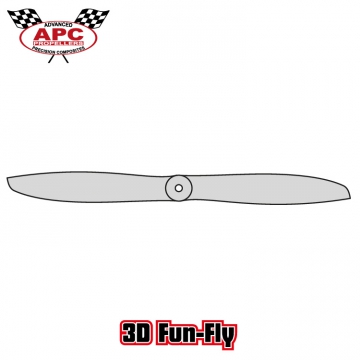 Propeller 15x4 3-D Fun Fly i gruppen Fabrikat / A / APC / Propeller Brnsle hos Minicars Hobby Distribution AB (LP15040W)