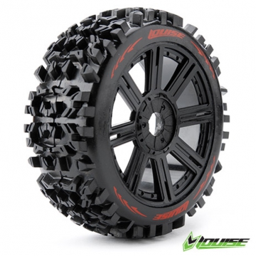 Tire & Wheel B-PIONEER 1/8 Buggy Sport (2) in the group Accessories & Parts / Car Tires & Wheels at Minicars Hobby Distribution AB (LT3131B)
