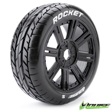 Tire & Wheel B-ROCKET 1/8 Buggy Sport (2) in the group Accessories & Parts / Car Tires & Wheels at Minicars Hobby Distribution AB (LT3190B)