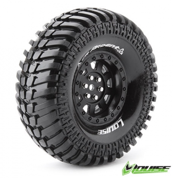 Tire & Wheel CR-ARDENT 1.9 Black (2) in der Gruppe Hersteller / L / Louise RC World / Tires Crawler bei Minicars Hobby Distribution AB (LT3232VB)