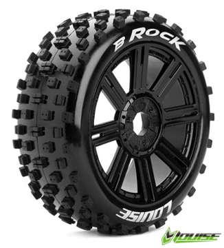 Tire & Wheel B-ROCK 1/8 Buggy Sport (2) in the group Brands / L / Louise RC World / Tires 1/8 Buggy/GT at Minicars Hobby Distribution AB (LT3270B)