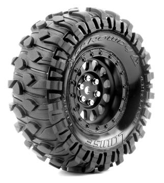 Tire & Wheel CR-ROWDY 1.9 Class 1 Black (2) in the group Brands / L / Louise RC World / Tires Crawler at Minicars Hobby Distribution AB (LT3347VB)