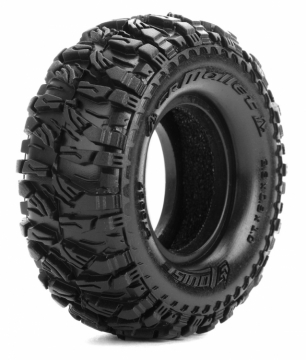 Tires CR-MALLET 1.0 Super Soft w/ Foams (2) in the group Brands / L / Louise RC World / Tires Crawler at Minicars Hobby Distribution AB (LT3367VI)