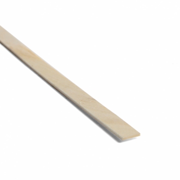 Basswood List 1x6x915 mm (40/bdl) i gruppen Bygghobby / Byggmaterial hos Minicars Hobby Distribution AB (MW3-1-6-915)