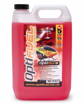 Optimix Fuel 5% Nitro 5L in the group Accessories & Parts / Starting Equipment & Fuel at Minicars Hobby Distribution AB (OH0518K)