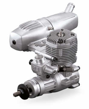 MAX-46AXII 7.45cc 2-Takts Motor med Ljuddmpare i gruppen Fabrikat / O / O.S.Engine / Motorer Flyg/Heli Metanol hos Minicars Hobby Distribution AB (OS15490)