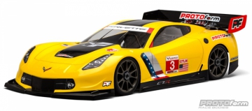 Chevrolet Corvette C7.R Clear Body for 1:8 GT in the group Brands / P / PROTOform / Bodies 1/8 at Minicars Hobby Distribution AB (PF1546-40)