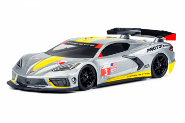 Chevrolet Corvette C8 Clear Body for 190mm TC in the group Brands / P / PROTOform / Bodies 1/10 190mm at Minicars Hobby Distribution AB (PF1574-25)