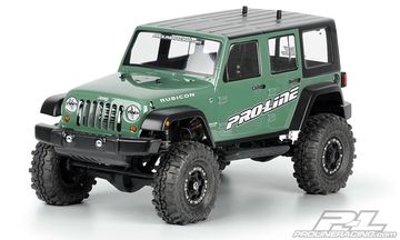 Jeep Wrangler Rubicon body in the group Brands / P / Pro-Line / Bodies Crawler at Minicars Hobby Distribution AB (PL3336-00)