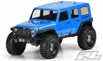 Jeep Wrangler Unlimited Rubicon Clear Body TRX-4 in the group Brands / P / Pro-Line / Bodies Crawler at Minicars Hobby Distribution AB (PL3502-00)