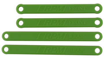 Camber Links HD Set Green Rustler, Stampede - 2WD in the group Brands / R / RPM / Car Parts at Minicars Hobby Distribution AB (RPM81264)