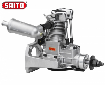 FG-17 17cc 4-stroke Gasoline Engine in the group Brands / S / Saito / Gasoline Engines at Minicars Hobby Distribution AB (SAFG-17)